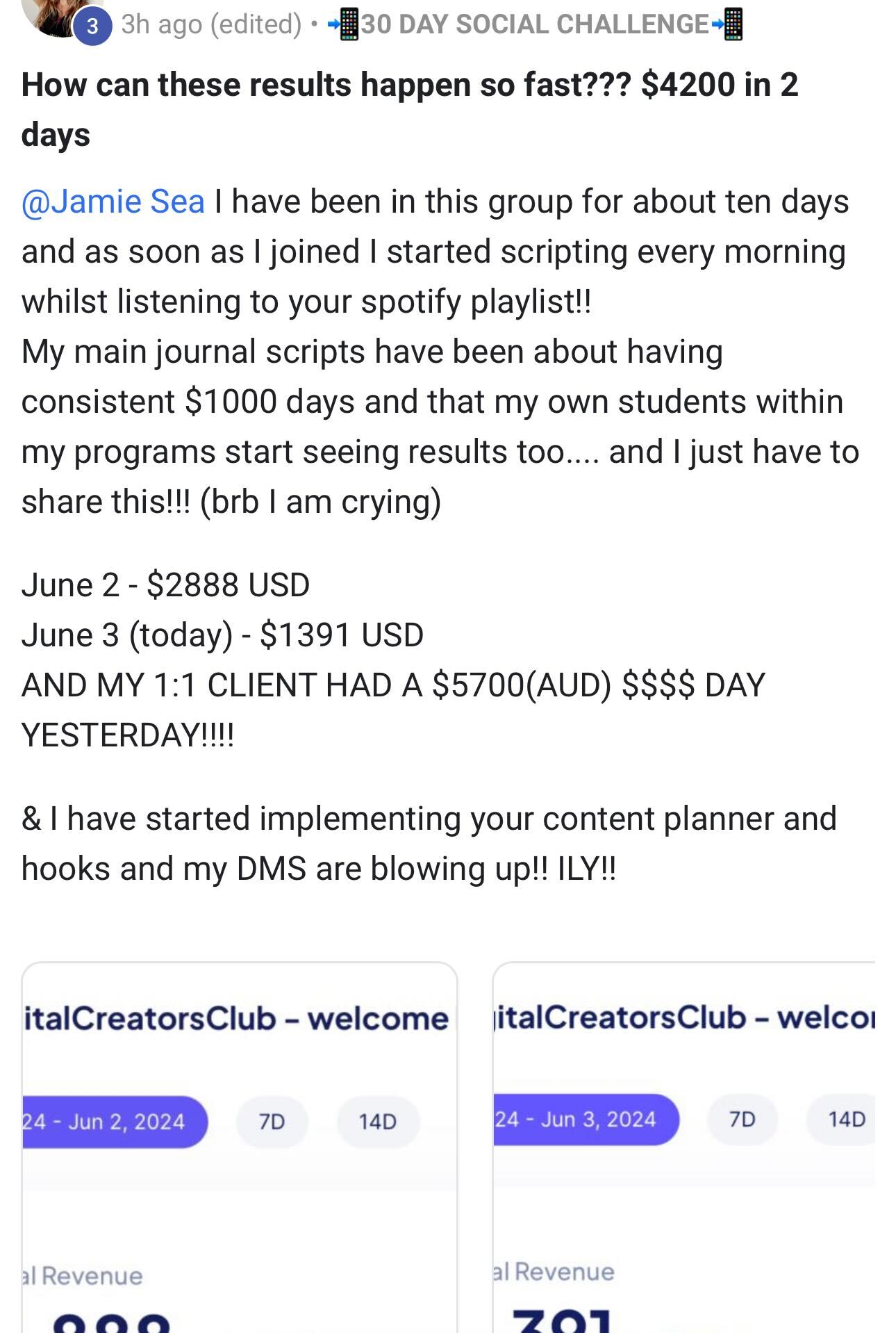 Client message 8